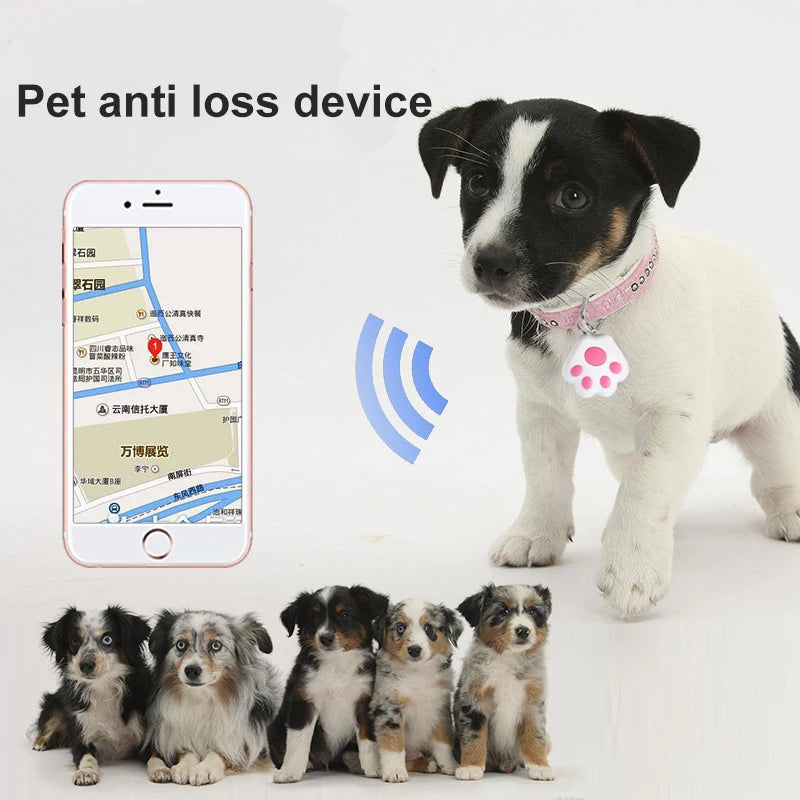 1PC Smart High Quality GPS Tracker Mini Bluetooth Anti-Lost Device Locator Tracer For Pet Dog Cat Dog