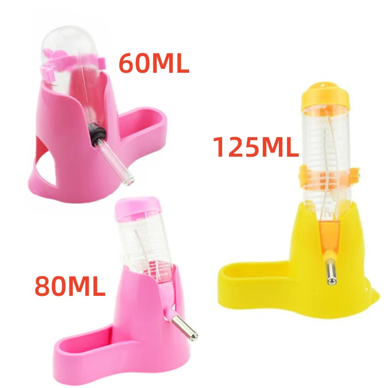 Hamster Water Bottle Small Animal Accessories Automatic Feeding Device Food Container