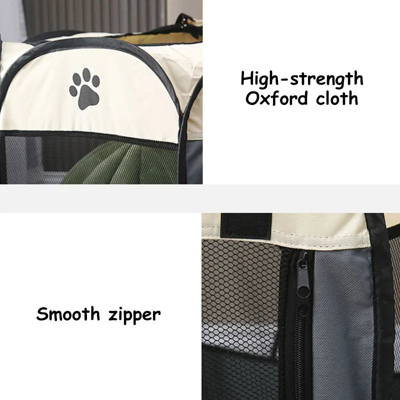 Portable Folding Pet Tent Dog/Cat House High Quality Durable Fence