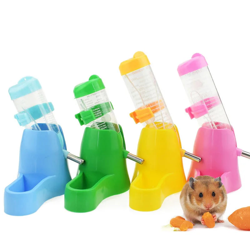 Hamster Water Bottle Small Animal Accessories Automatic Feeding Device Food Container